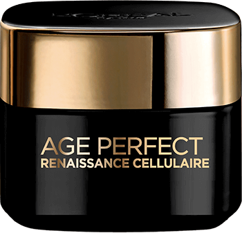 Foto del envase de la crema diurna de renovacion celular Age Perfect